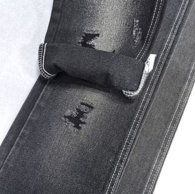 購入 硬い黒 60%綿 ポリエステル デニム 織物 25%ポリエステル 15%レイオン 12.5オンス online manufacture