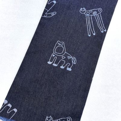 購入 動物印刷 軽量 デニム 織物 子供用 ジーンズ ジャケット またはシャツ online manufacture
