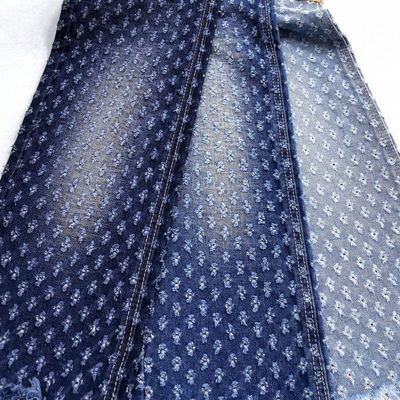 購入 フラワーデザイン ハローチェット ジャッカルド デニム 織物 TWILL スタイル 女性服やジーンズ用 非弾性 デニム 11.3オンス online manufacture