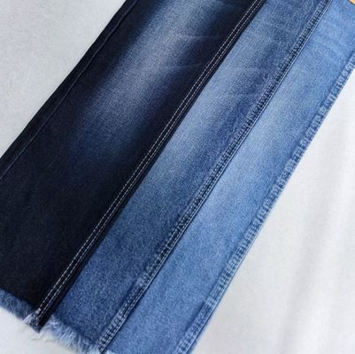 購入 高ストレッチ デニム 綿 スパンデックス デニム 布 11.3オンス ダークブルー online manufacture