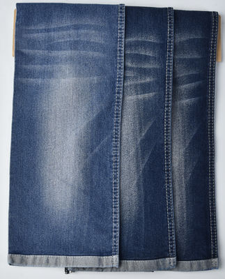 購入 収縮耐性綿ポリエステル スパンデックス 濃い青のデニムファブリック QY1022 8.8オンス online manufacture