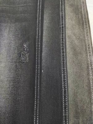 購入 9.6オンス コットンポリエステル レイオン 黒/黒 デニム 織物 10×10 構造 online manufacture