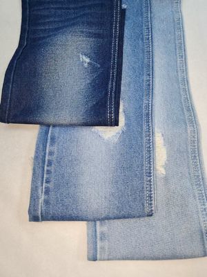 購入 11.4オンス ヘビーウェイトコットンポリエステル DARK INDIGO デニム生地 10+10*7 構造 JSD3243 (ジーンズ用) online manufacture