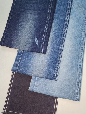 購入 ハイストレッチ 55%コットン デニム生地 DARK INDIGO TWILL スタイル JSD3320-2 ファッションジーンズ用 卸売 online manufacture
