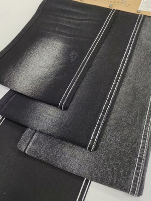 購入 デニムパンツ用75%コットン25%ポリエステルツイルデニム生地 9.4oz BLACK/BLACK online manufacture