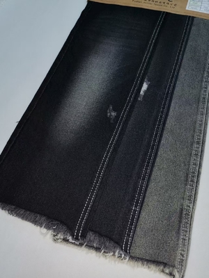 購入 11.5OZ ブラック/ホワイト ストレッチ性がない 65% 綿ジーンズ 7*10 構造の布 ジーンズ用 JSD3036B online manufacture