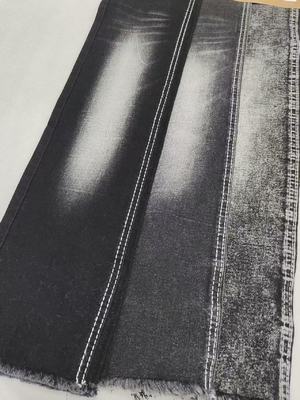 購入 ブラック/ブラック ツイルスタイル 9.7oz 68%コットンデニム生地 ジーンズ用 10*21/70 構造 online manufacture