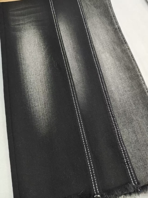 購入 ブラック/ブラック 180cm フル幅 シロ糸クロススラブストレッチ 9.2oz デニム生地 デニムコートまたはジーンズ用 online manufacture