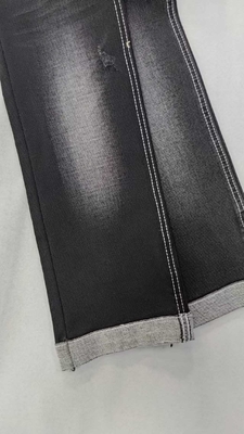 購入 75% 綿 重量 12オンス 黒/白 全幅 150cm 構造 16*16/70+10 弾性のない デニム 織物 JSD3356B 男性用ジーンズ online manufacture