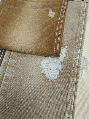 購入 冬用ヘビーウェイト 12.6oz KHAKI 色ツイルスタイルデニム生地 7*7 構造 JSD3262F 男性用ジーンズ用 online manufacture