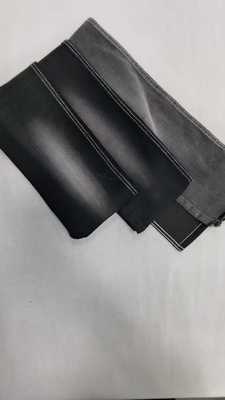 購入 Middle elastic Siro  9.7oz Black with full width 180cm construction 10+10*12/40/75TR Denim fabric  JSD3431A for men jeans online manufacture