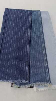 購入 Beautiful pattern Heavy weight with full width 180cm /10x7 Denim fabric for jeans online manufacture