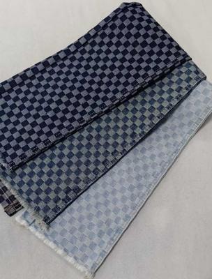 購入 Beautiful pattern Heavy weight with full width 180cm /10x7 Denim fabric for jeans online manufacture
