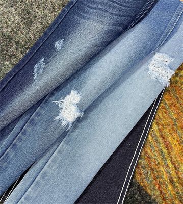 10×7 丈夫な綿のデニム布 ボーイフレンドズパンツやレディズジーンズ