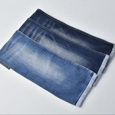 収縮耐性綿 スパンデックス デニム 布 10.2オンス バッグ 靴 ドレス