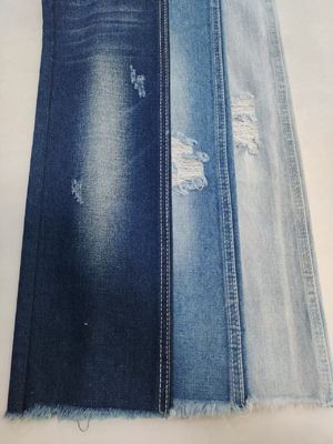 超ソフトヘビーウェイトコットンポリエステルデニム生地、10*7構造 JSD3116 11.1oz