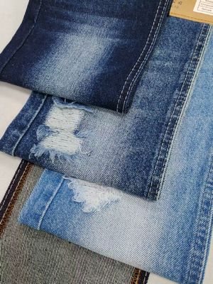 低収縮 80%コットン TWILL スタイル デニム生地 DARK INDIGO 女性用ジーンズまたは男の子用パンツ