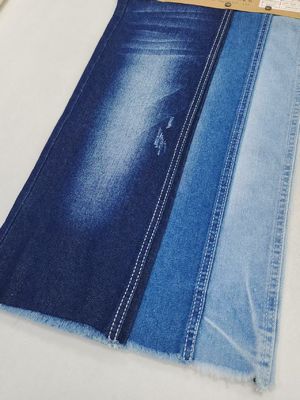 9.4oz Super Soft Weak Stretch  60%Cotton Twill Style Denim Fabric  For Lady  Jeans